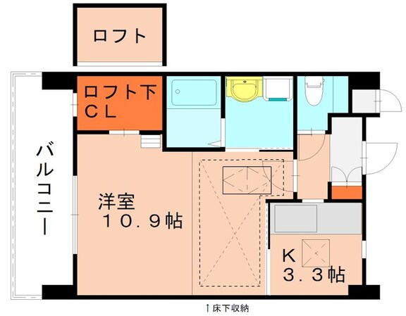 原町駅 徒歩10分 1階の物件間取画像